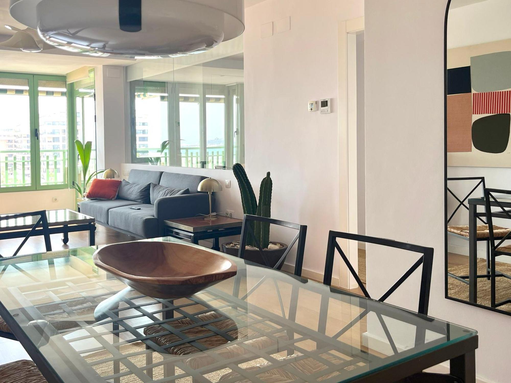 Stylish Well-Connected Beachfront Flat 瓦伦西亚 外观 照片