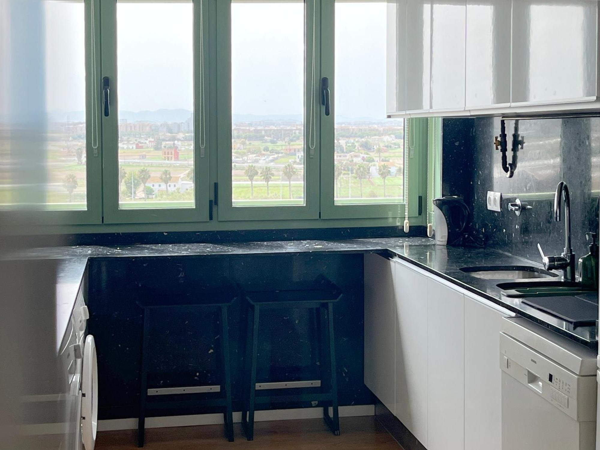 Stylish Well-Connected Beachfront Flat 瓦伦西亚 外观 照片